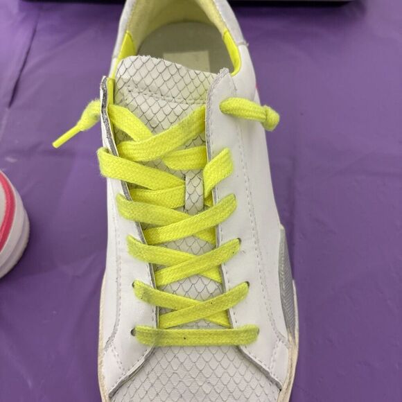 Dolce Vita Women's Zina Sneakers NEON MULTI LEATHER Sz 10 - Picture 9 of 13